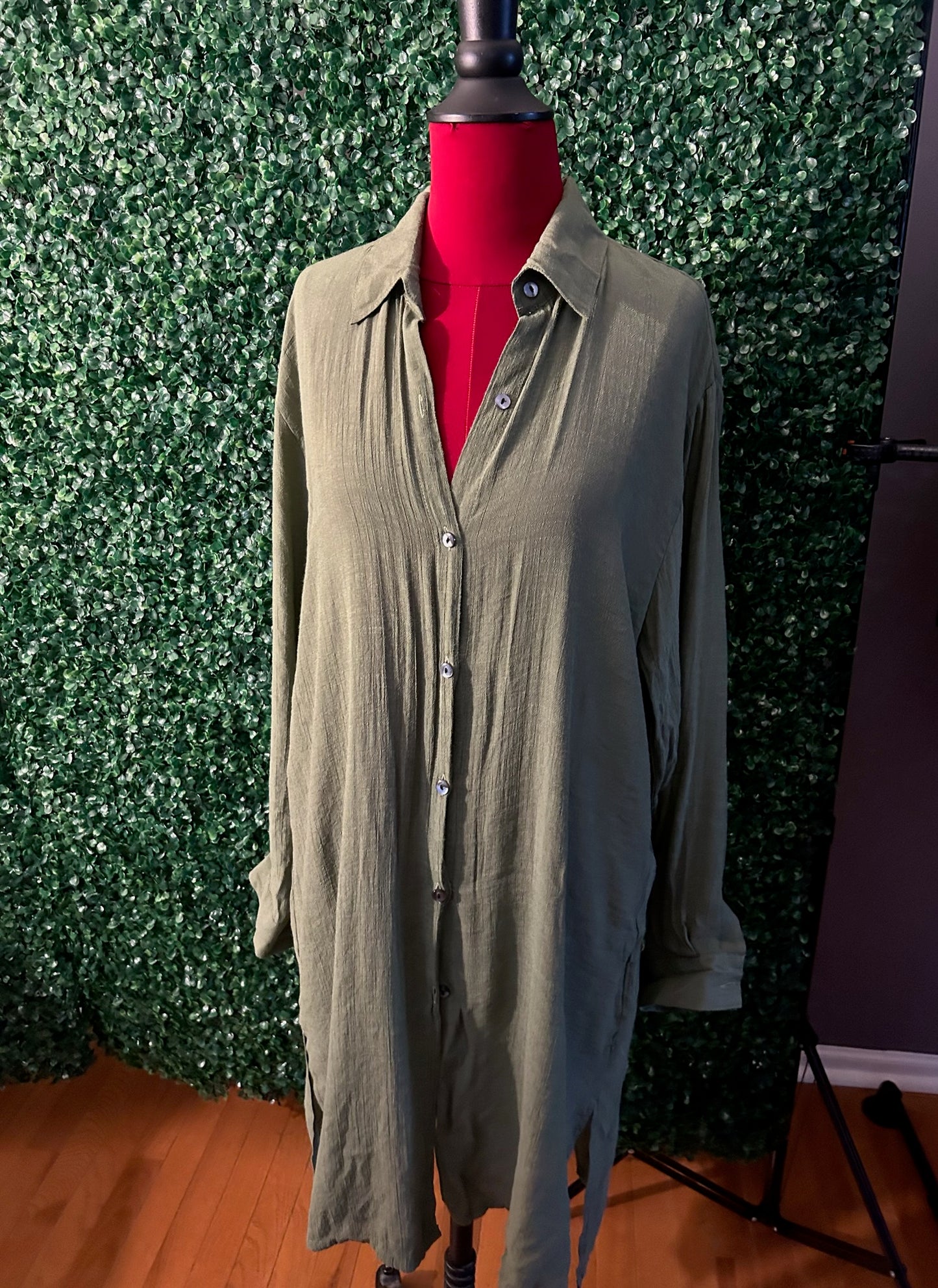 Jon & Anna contemporary button-down dress