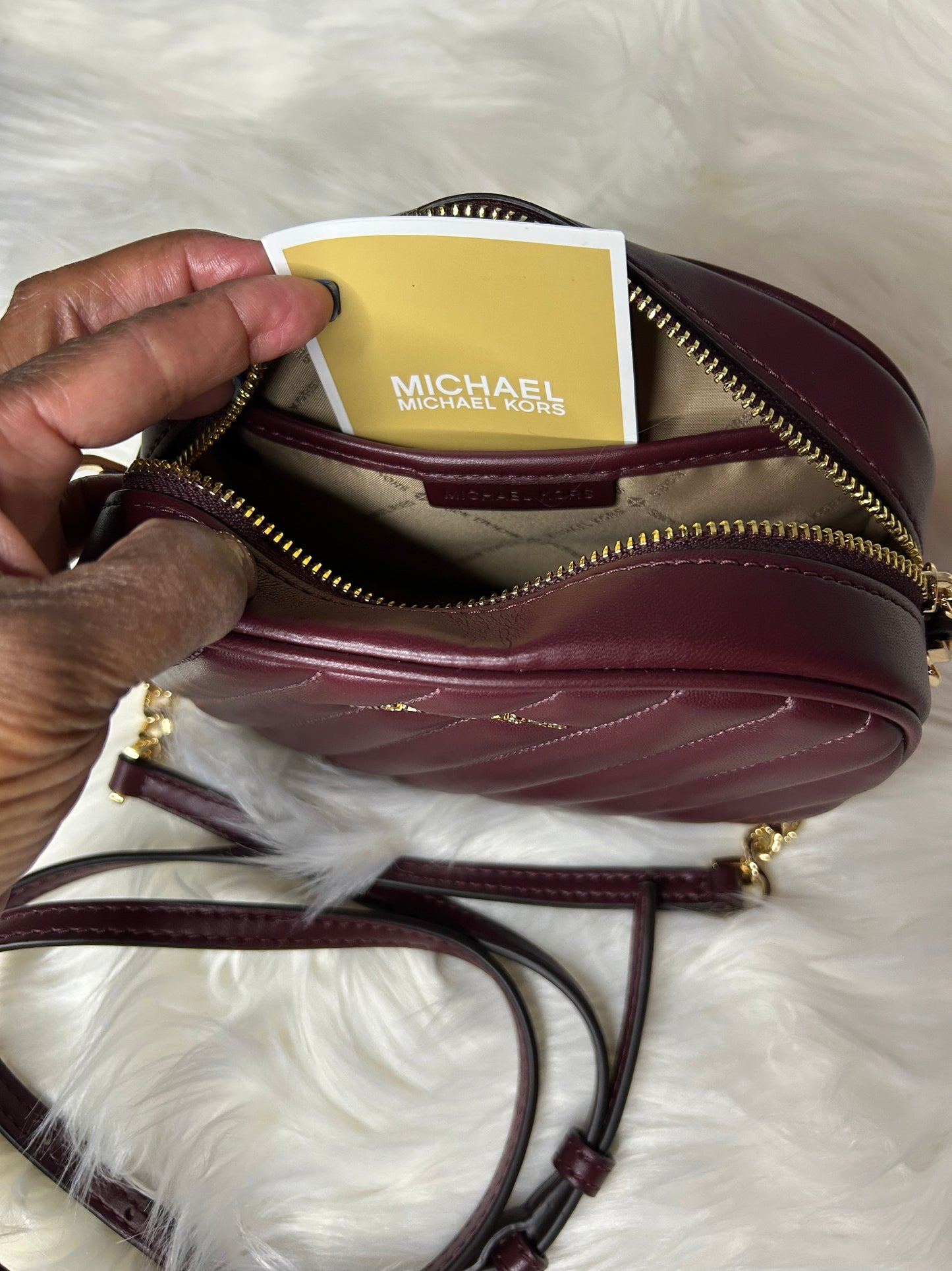 Micheal Kors Oval Cross Body