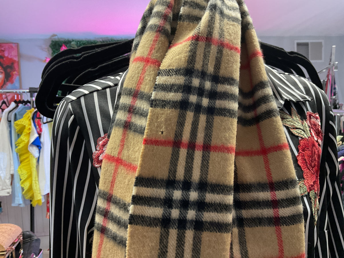 Vintage Burberry Scarf