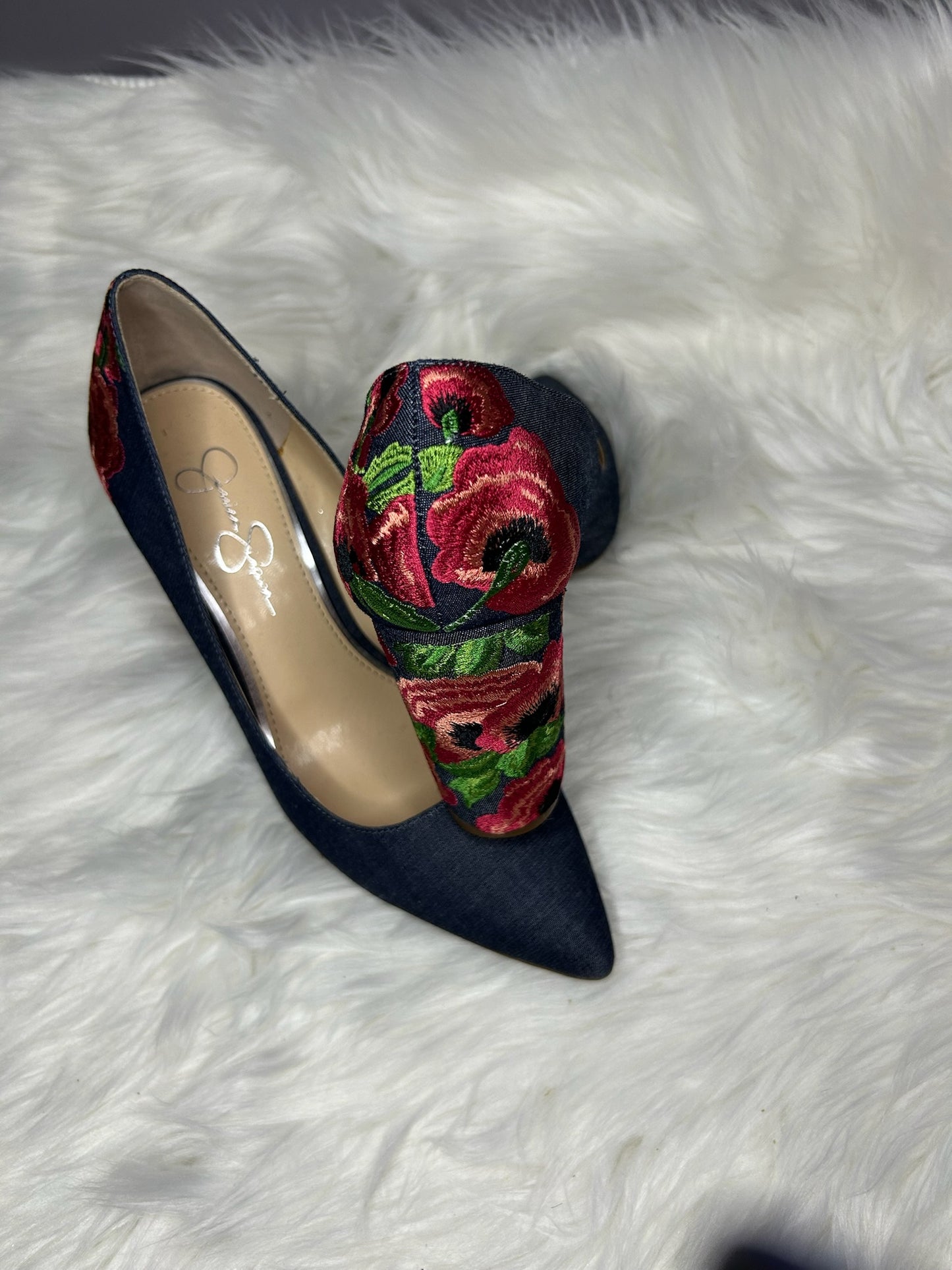 Jessica Simpson Denim pump
