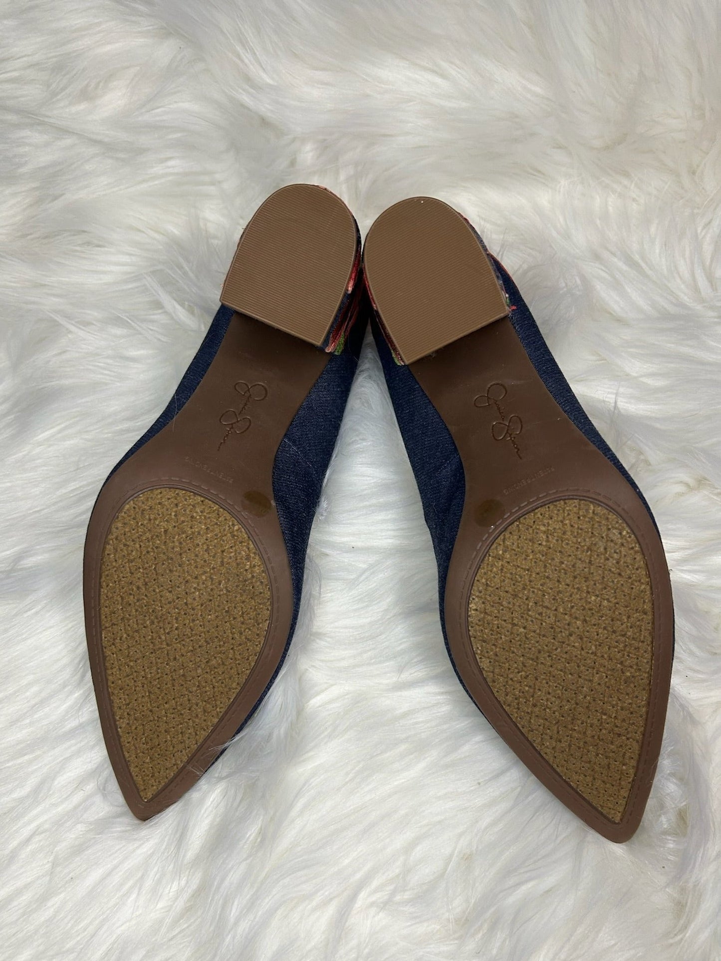 Jessica Simpson Denim Heels