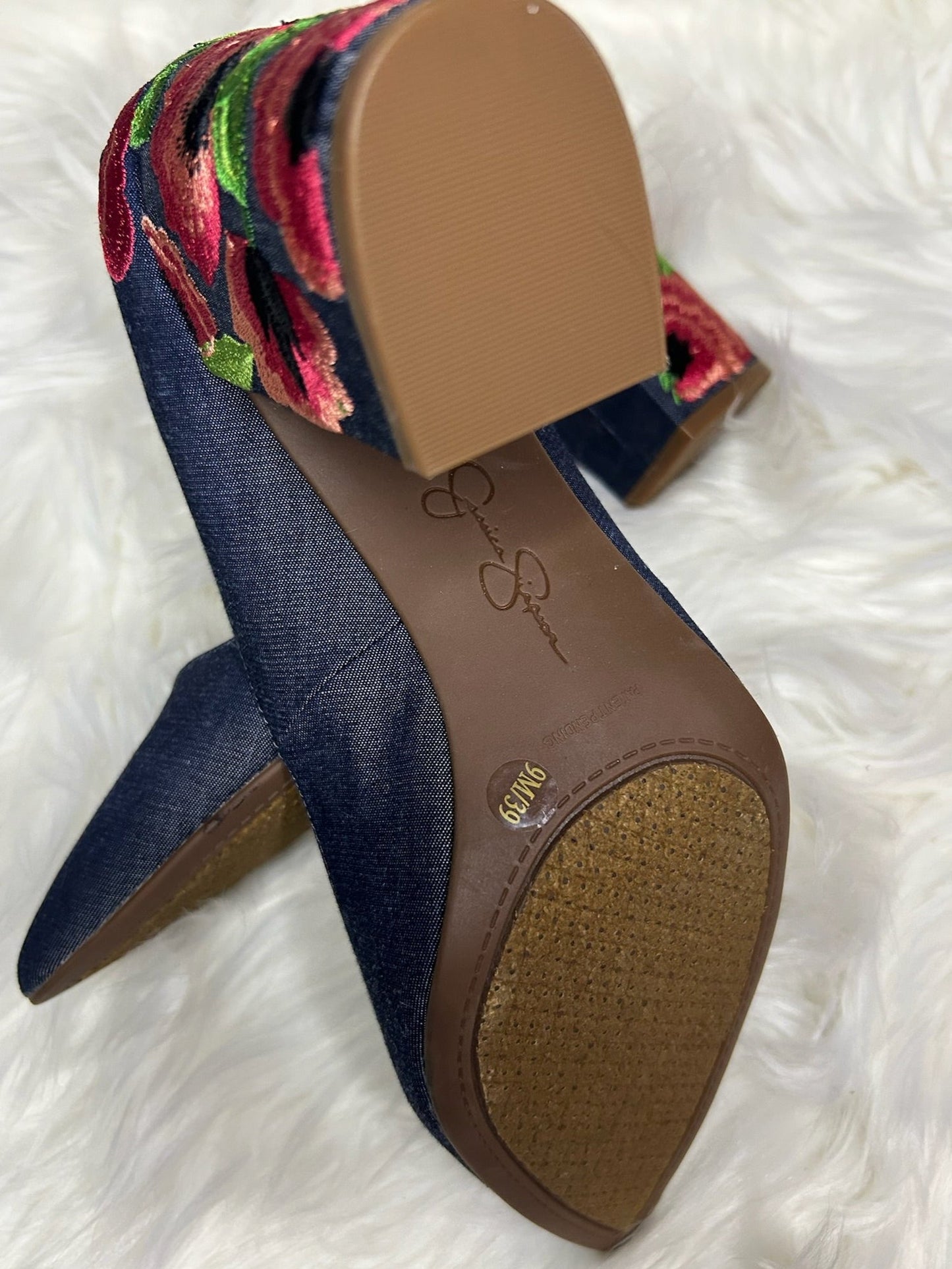 Jessica Simpson Denim Heels