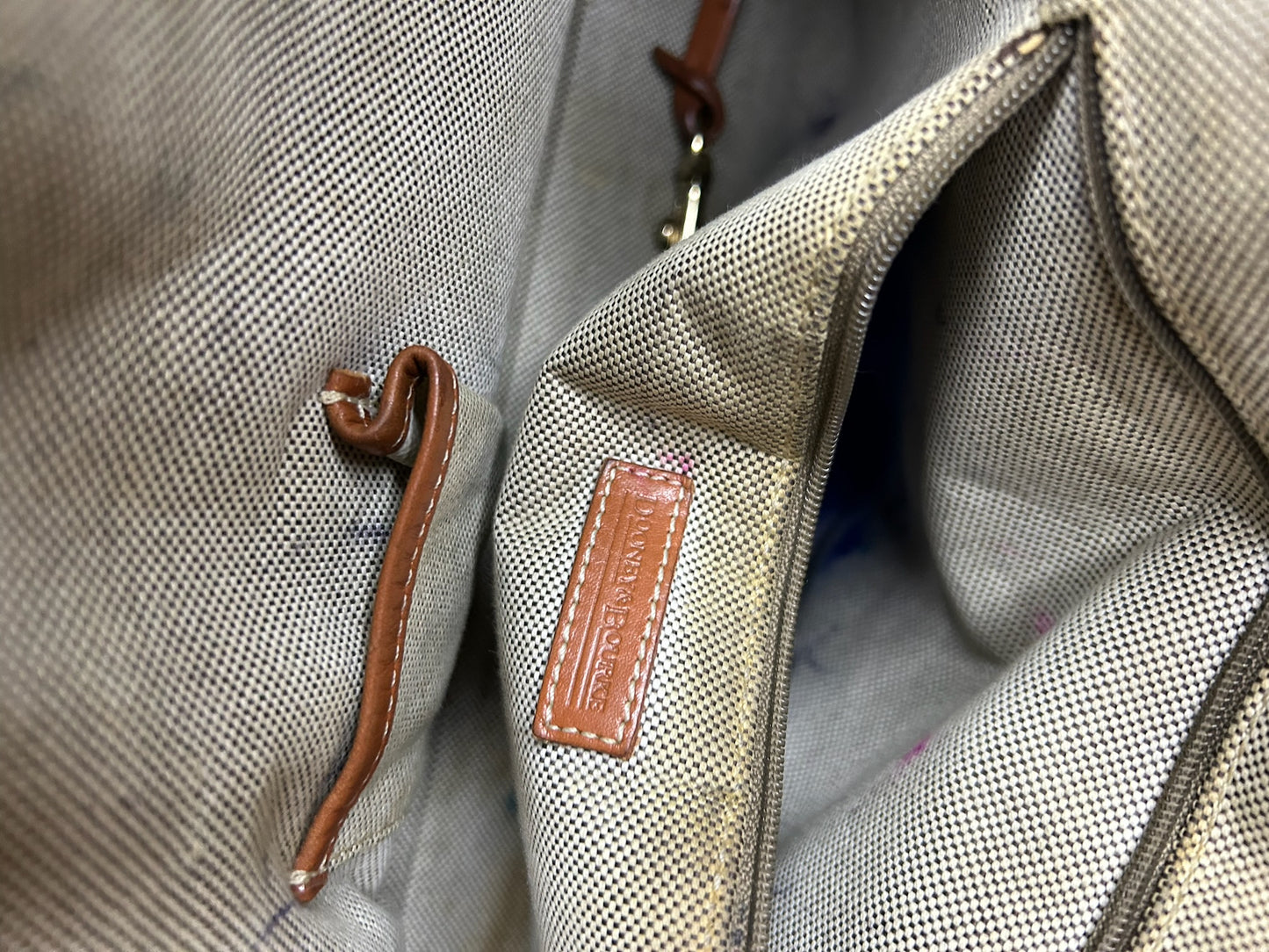 Vintage DB purse and change purse