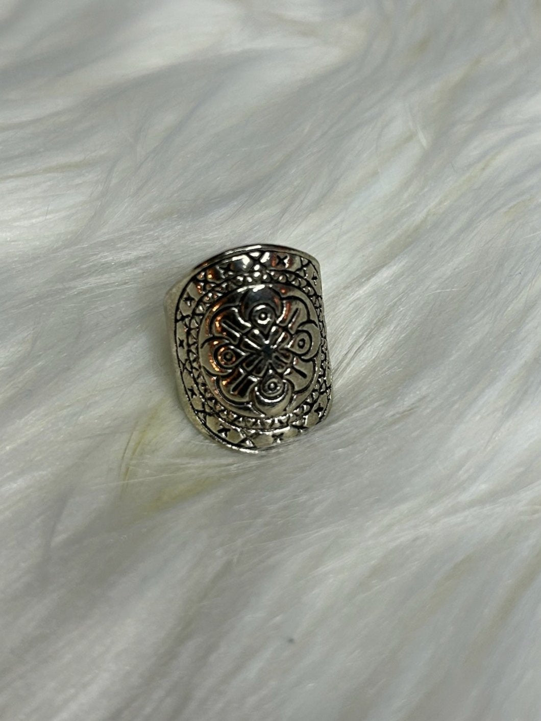 Silver Tribal Ring