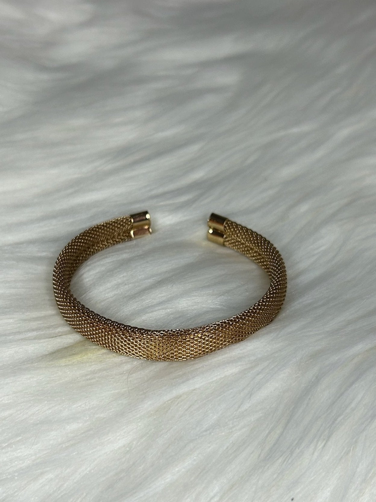 Gold Textured Cuff