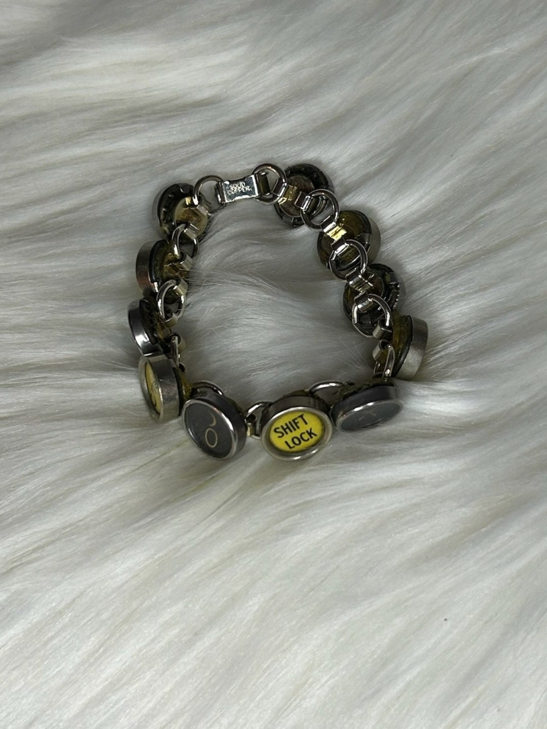 Vintage Shift Lock Bracelet