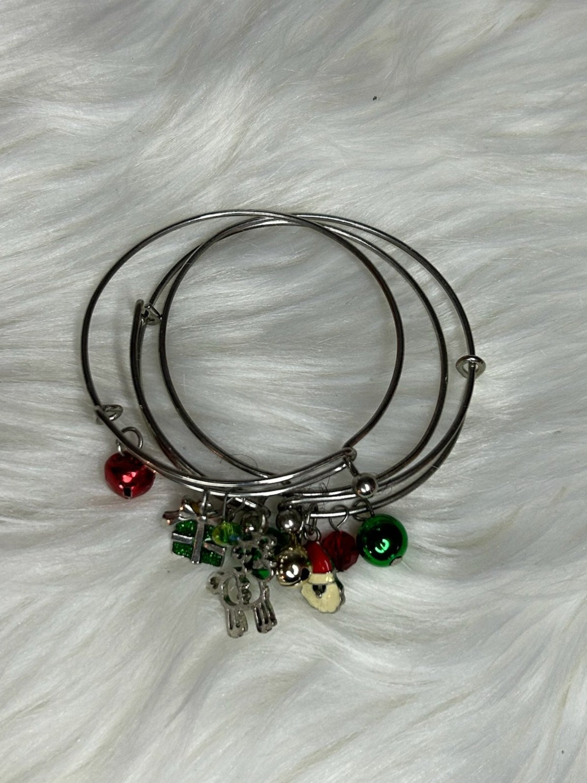Christmas Charm Bracelet Set