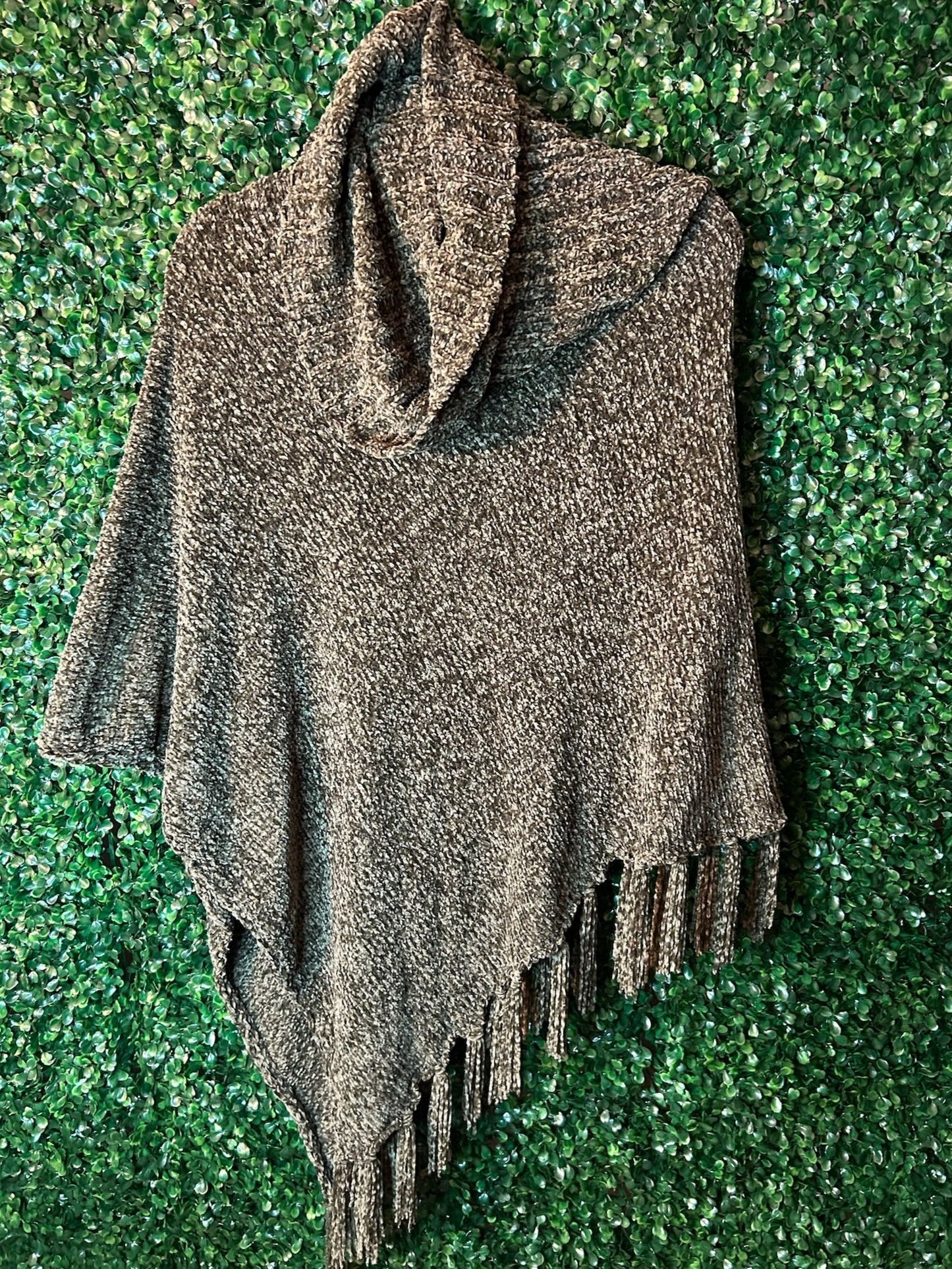 Inklicious Army Green Asymmetrical Shaw