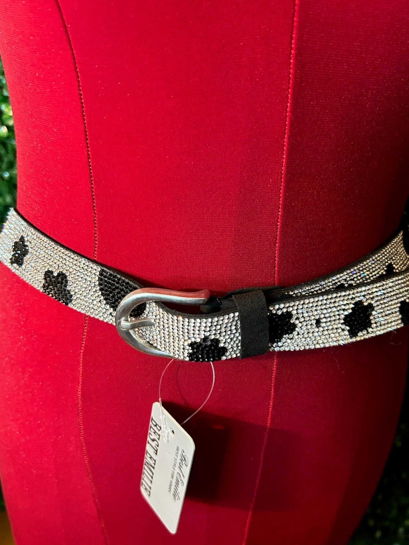 Embellished Rhinestone Belt