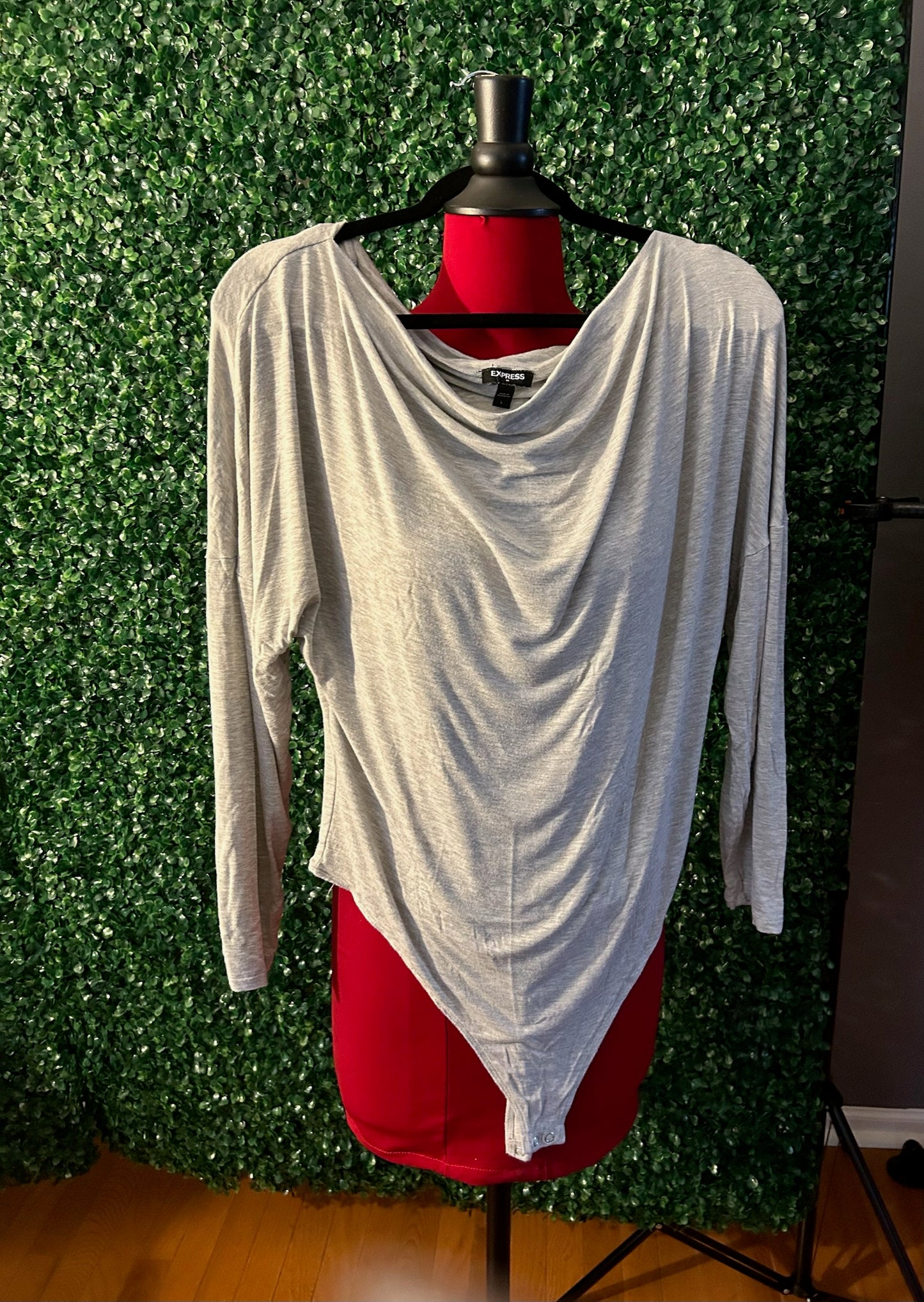 Express Plunged Neck Line Body Suit