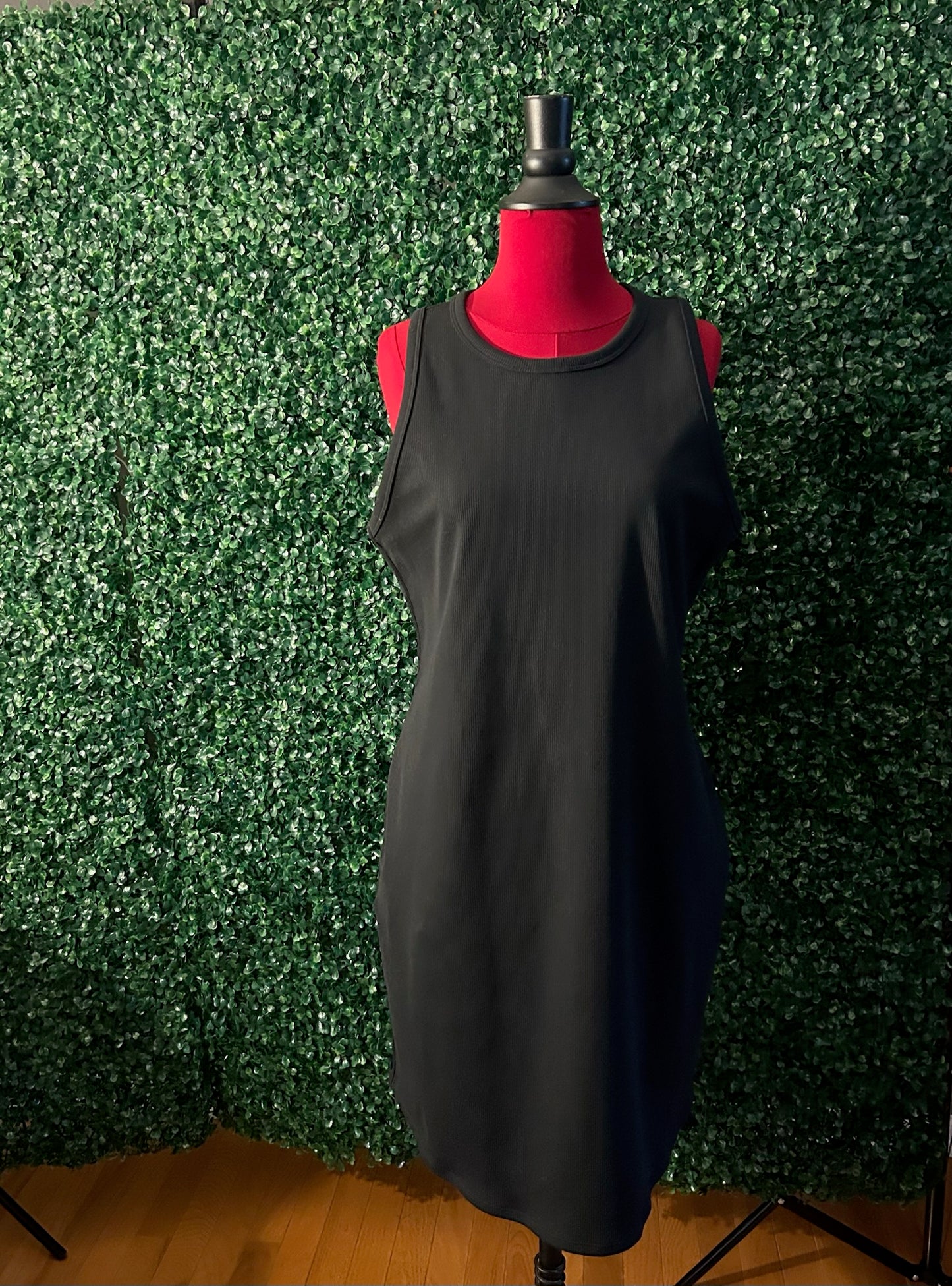 Athletic Zella Sleeveless Black Dress