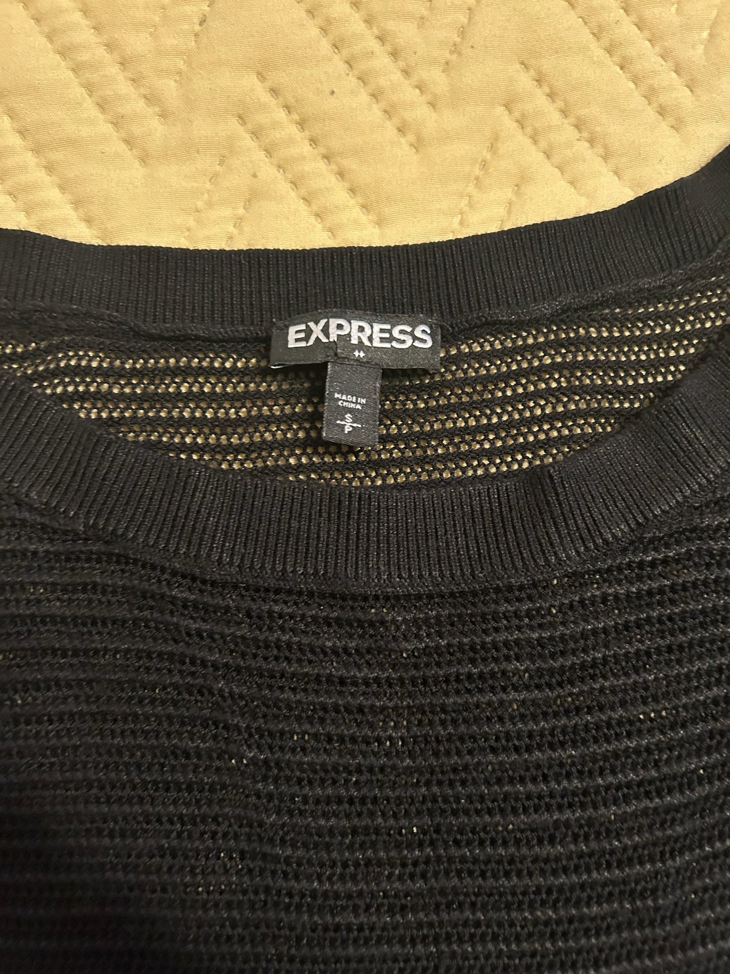 Express Black Knit