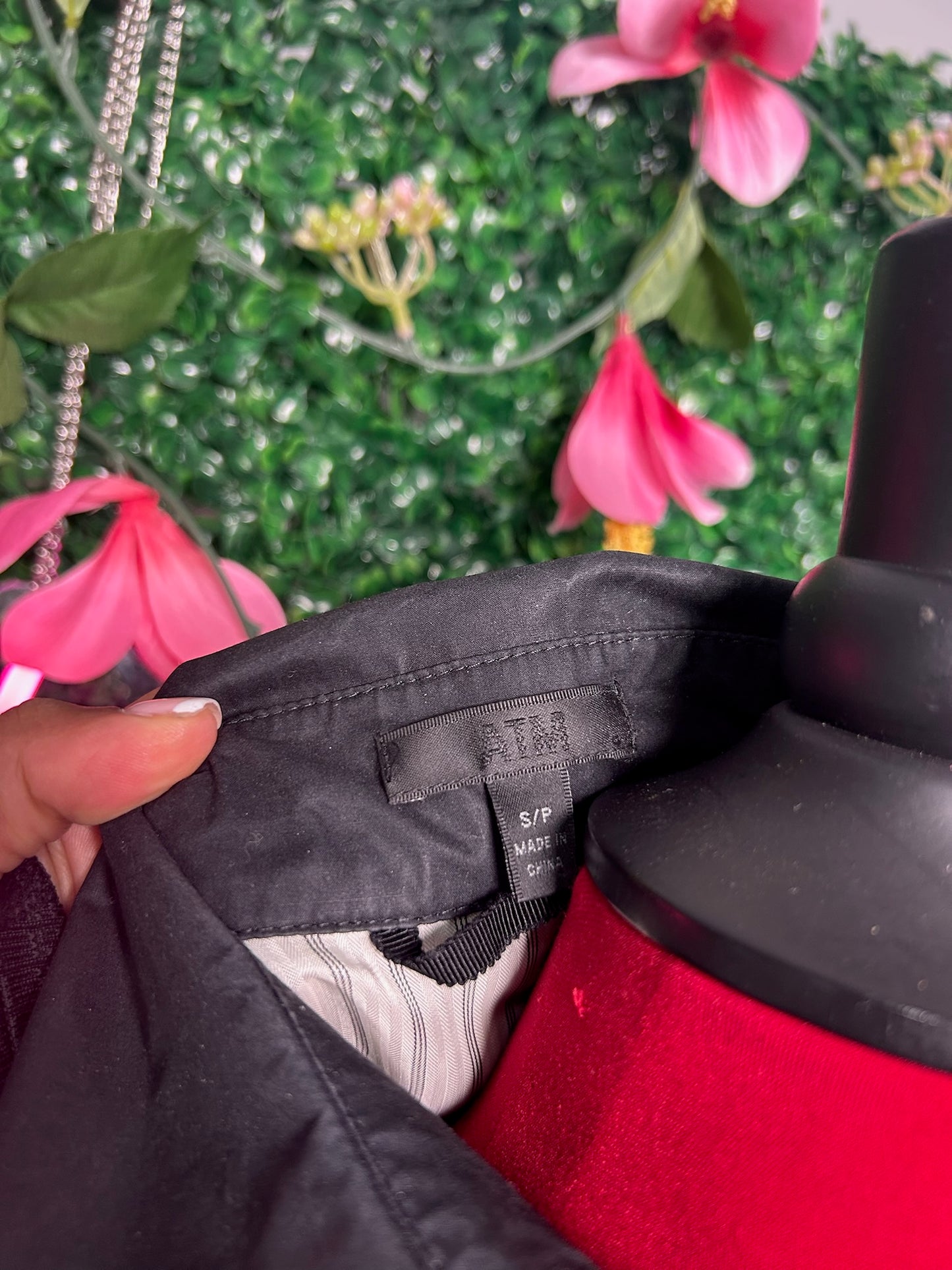 ATM Black Trench Coat