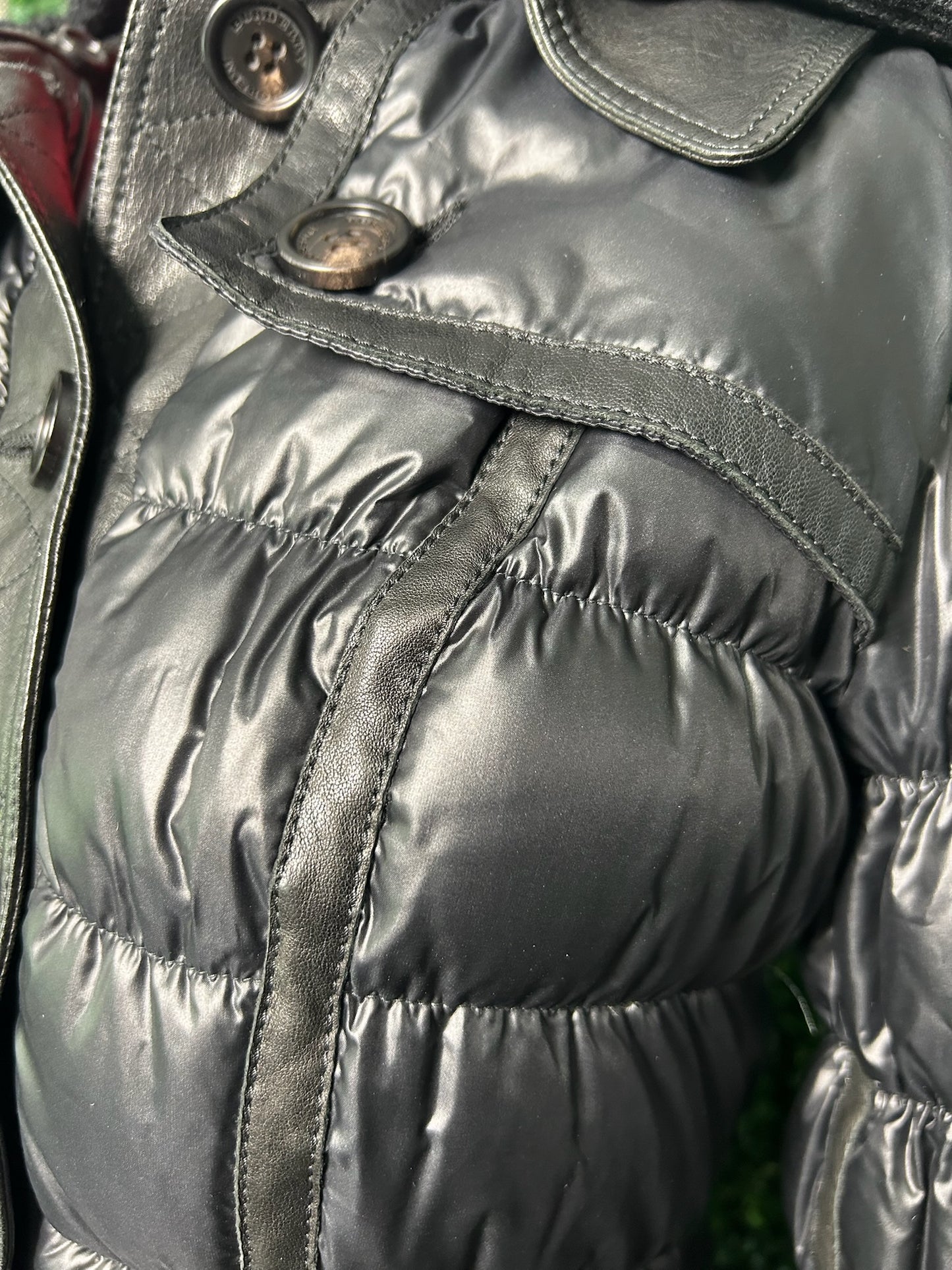 Burberry Black Puffer Coat
