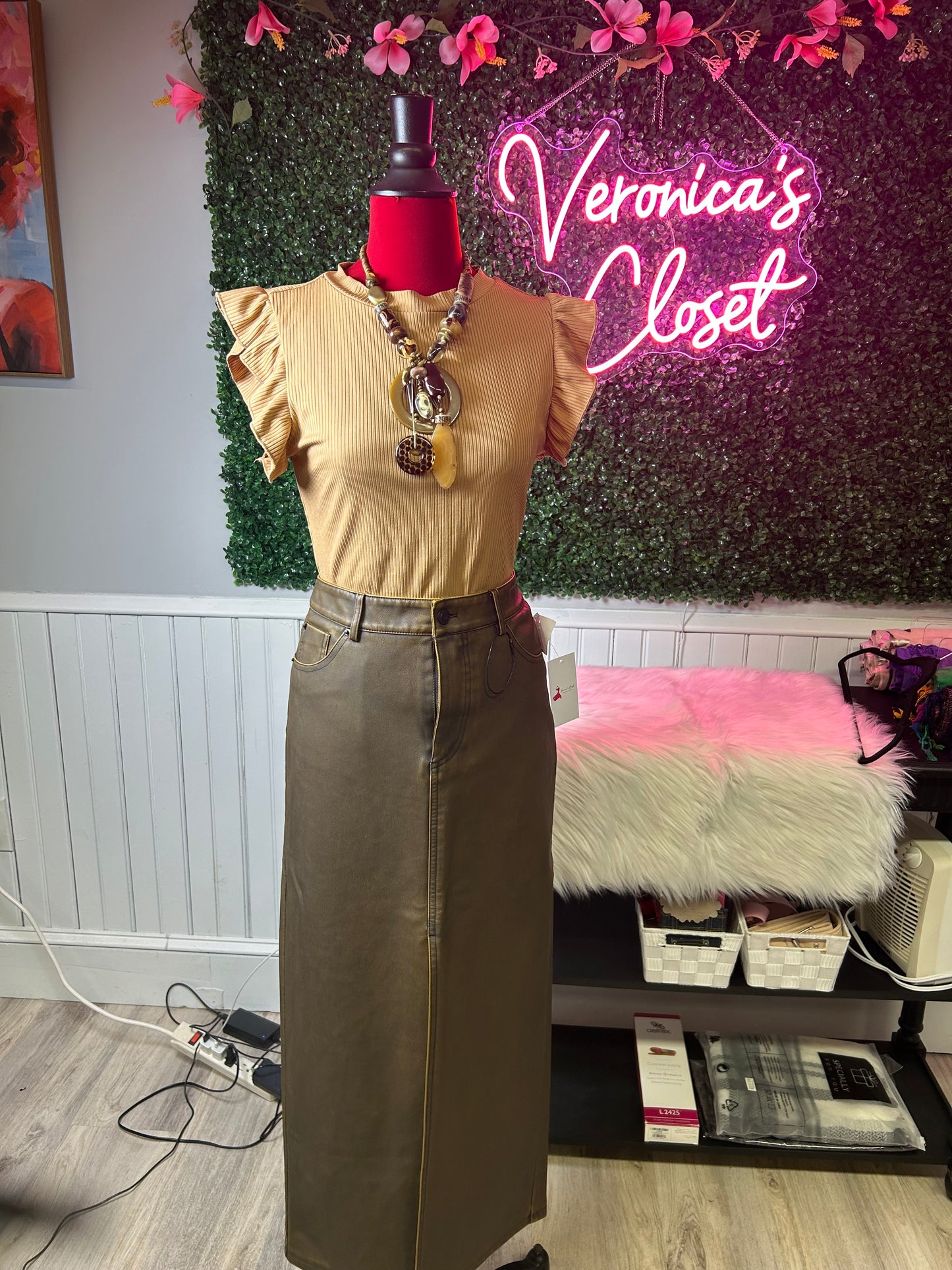 SHEIN ribbed body suite
