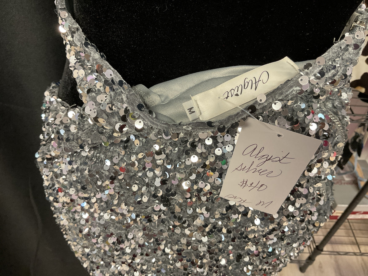Good Evening Silver Sequin