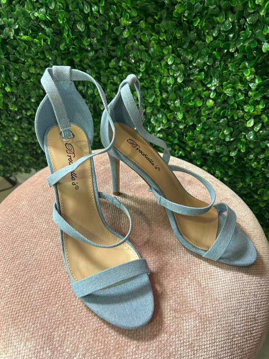 Light Blue Heels