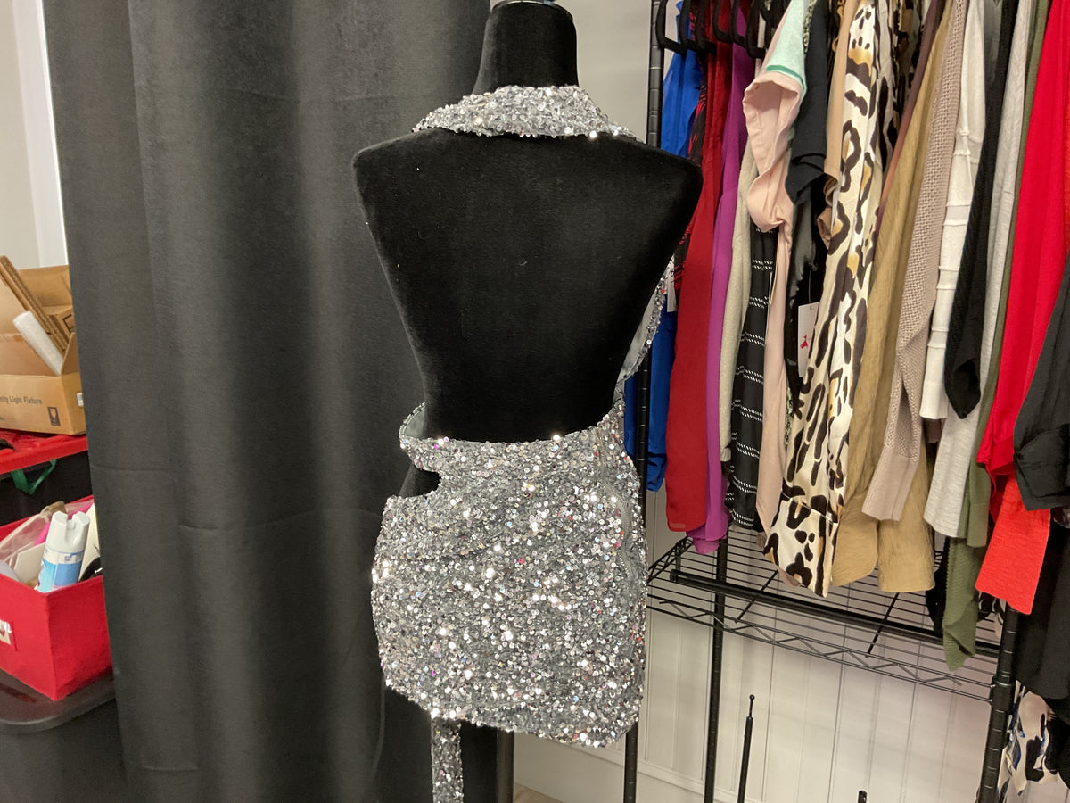 Good Evening Silver Sequin
