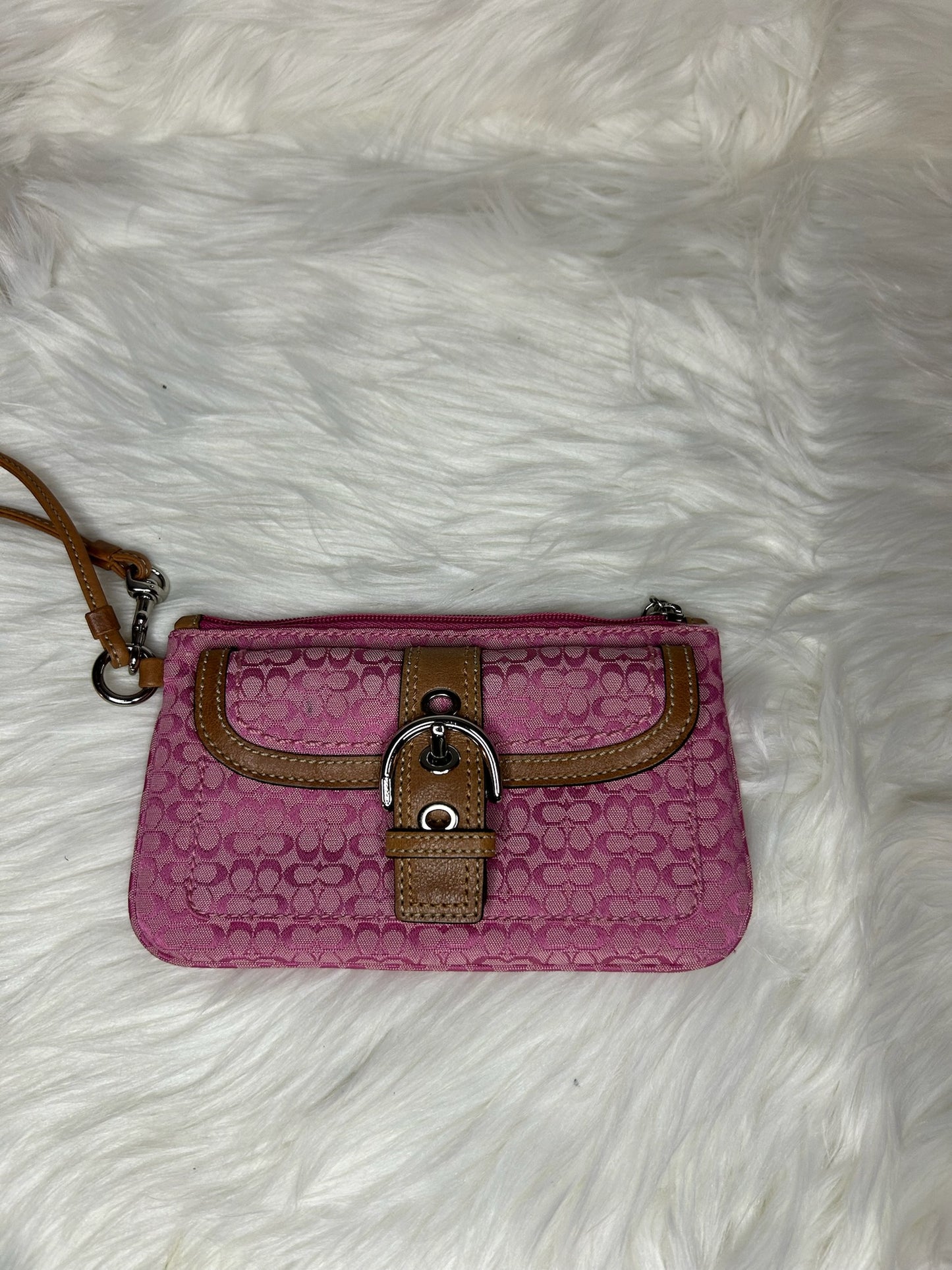 Coach Vintage Pink Wallet/Wristlet