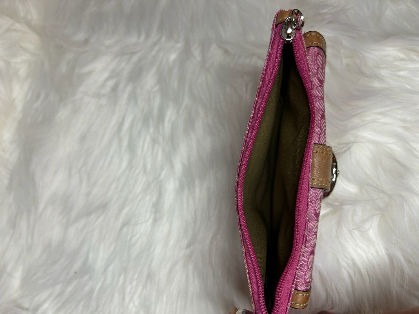 Coach Vintage Pink Wallet/Wristlet