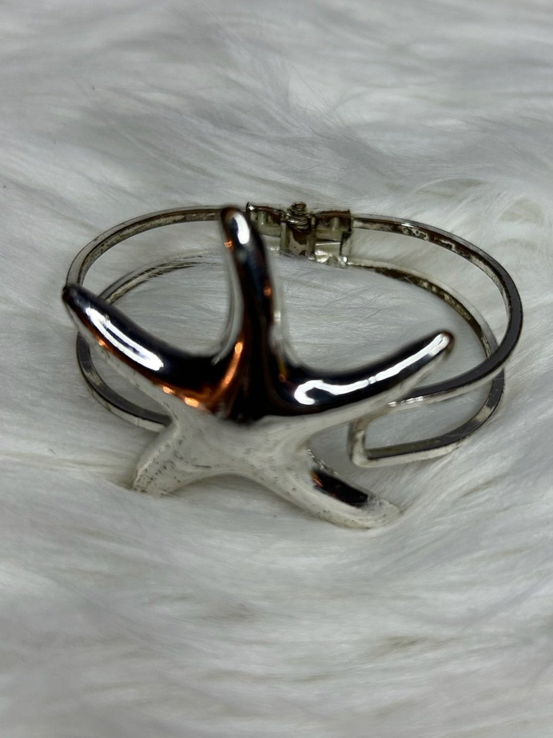 Silver Starfish Bracelet