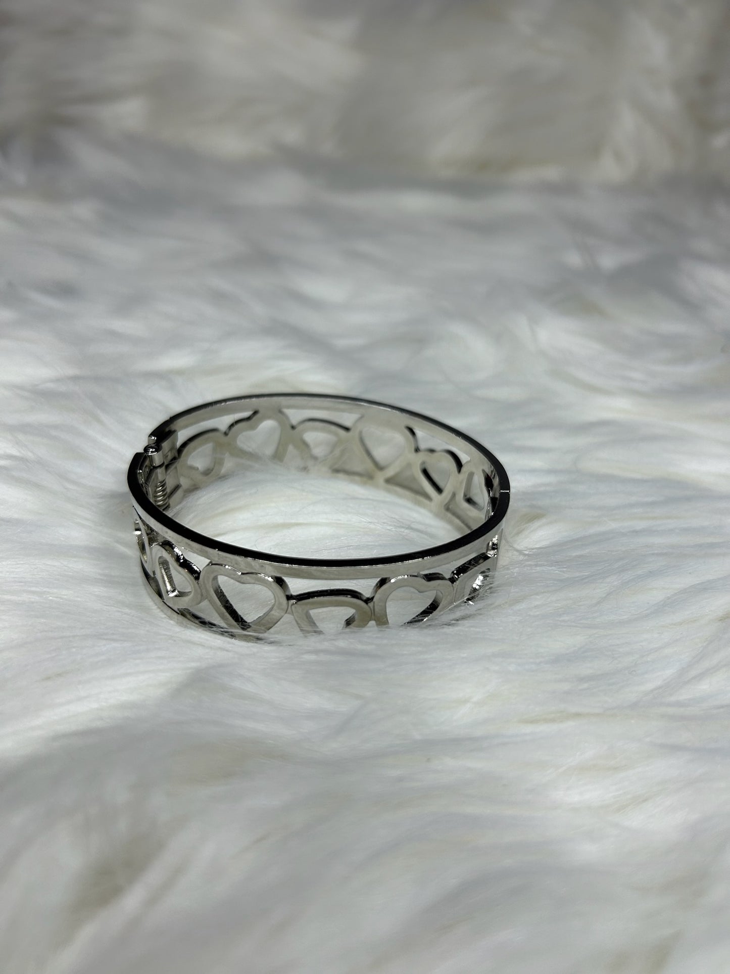 Heart Silver Bracelet