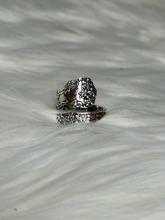 Silver Wrap Tribal Ring