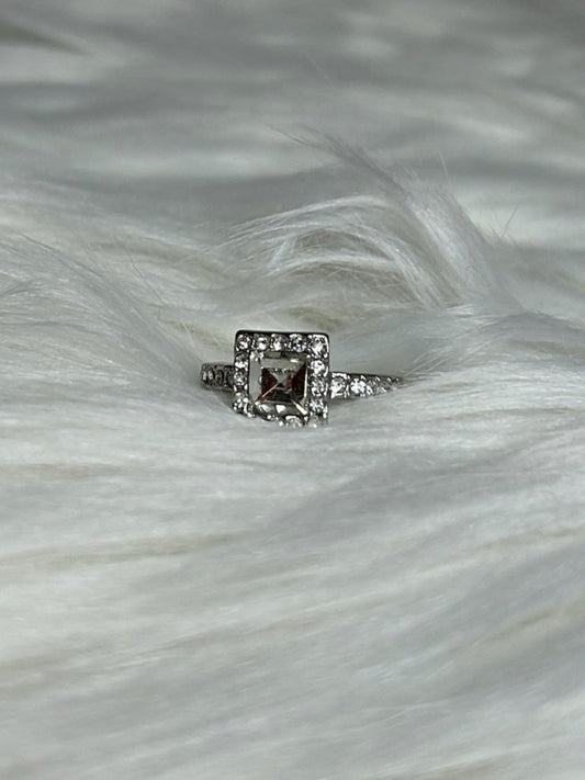 Square Diamond Ring