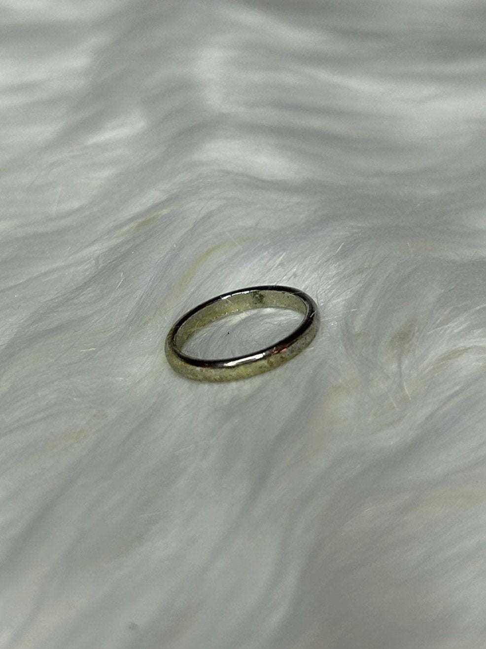 Silver Thick Band Ring