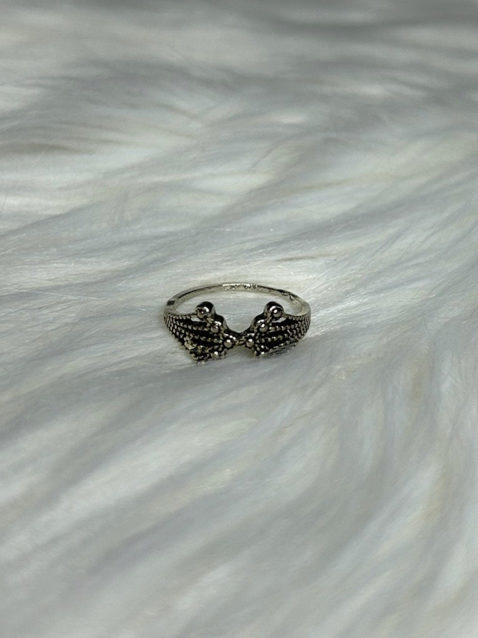 Silver Crown Ring