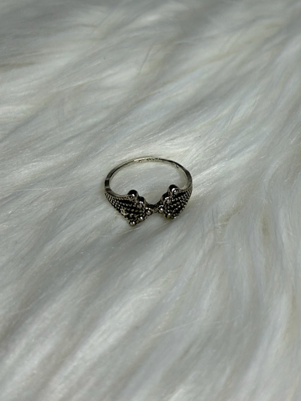 Silver Crown Ring