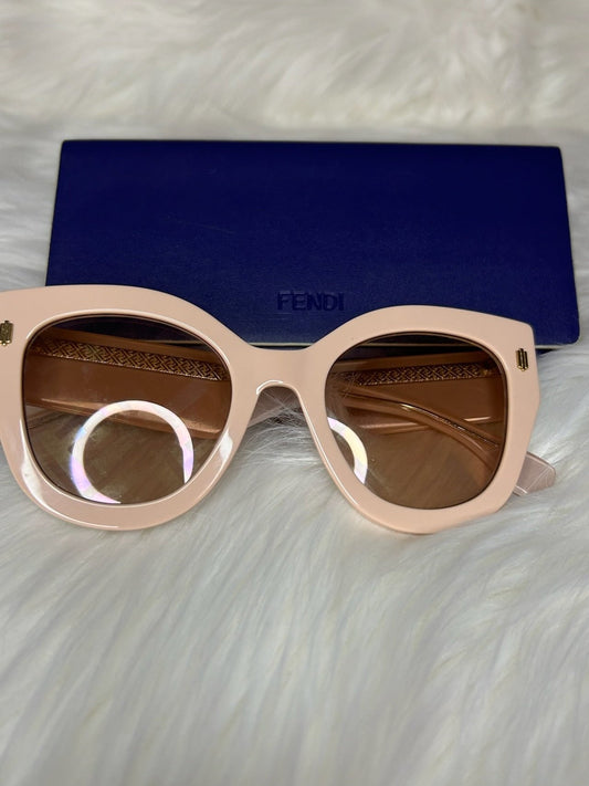 Fendi Logo Print Sunglasses