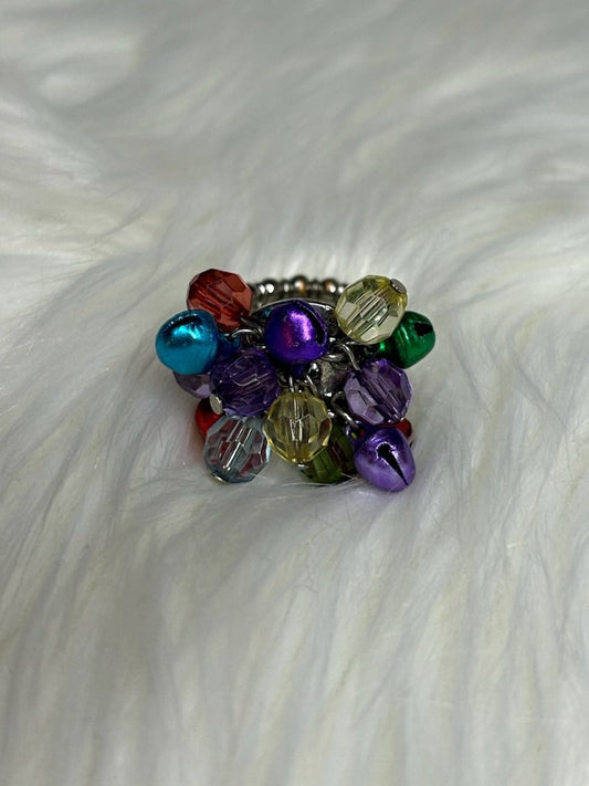 Multi-color Beaded Ring