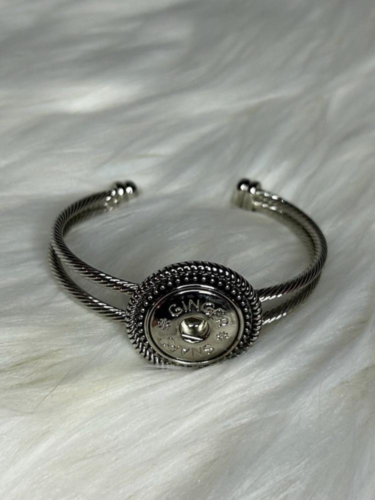 Ginger Snap Silver Cuff