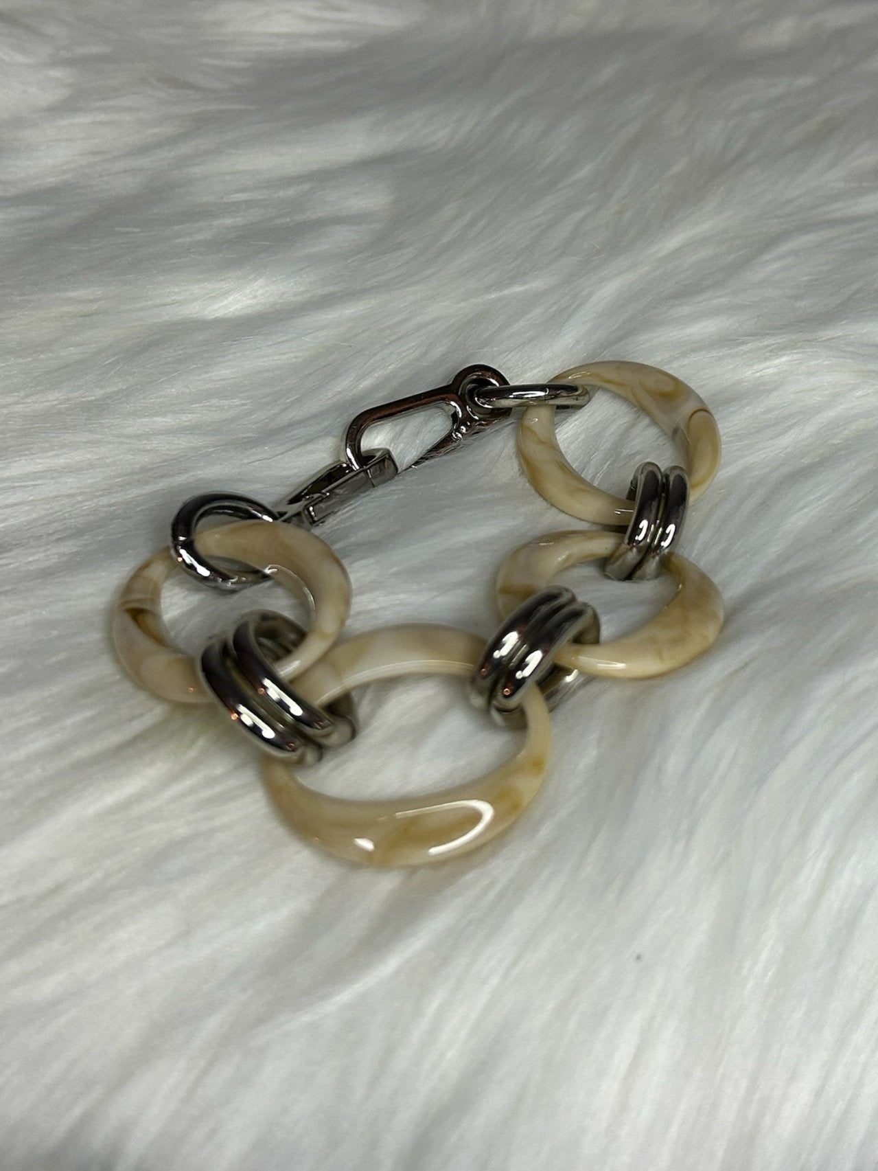 Large Oval Link Bracelet