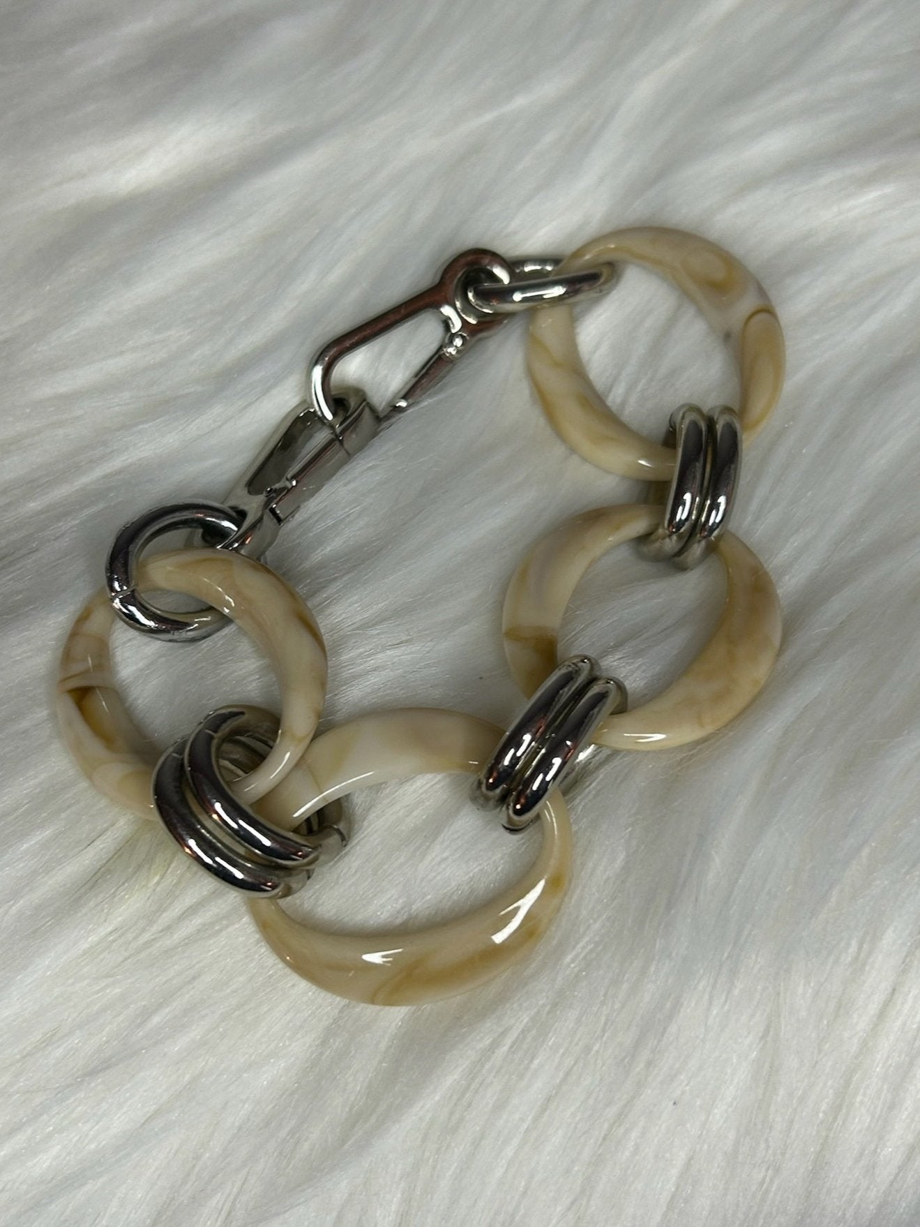 Large Oval Link Bracelet