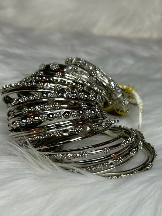 Silver Bangle Bangle by Amrita Singh