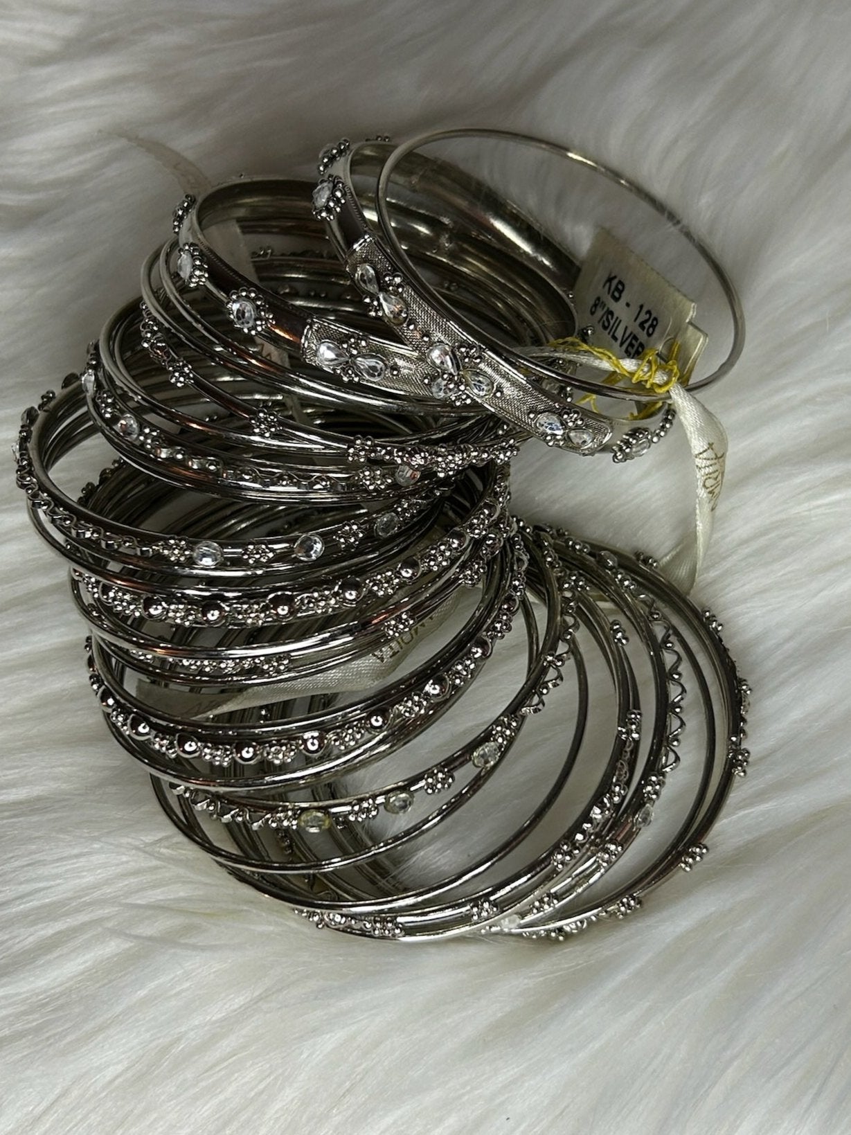 Silver Bangle Bangle by Amrita Singh