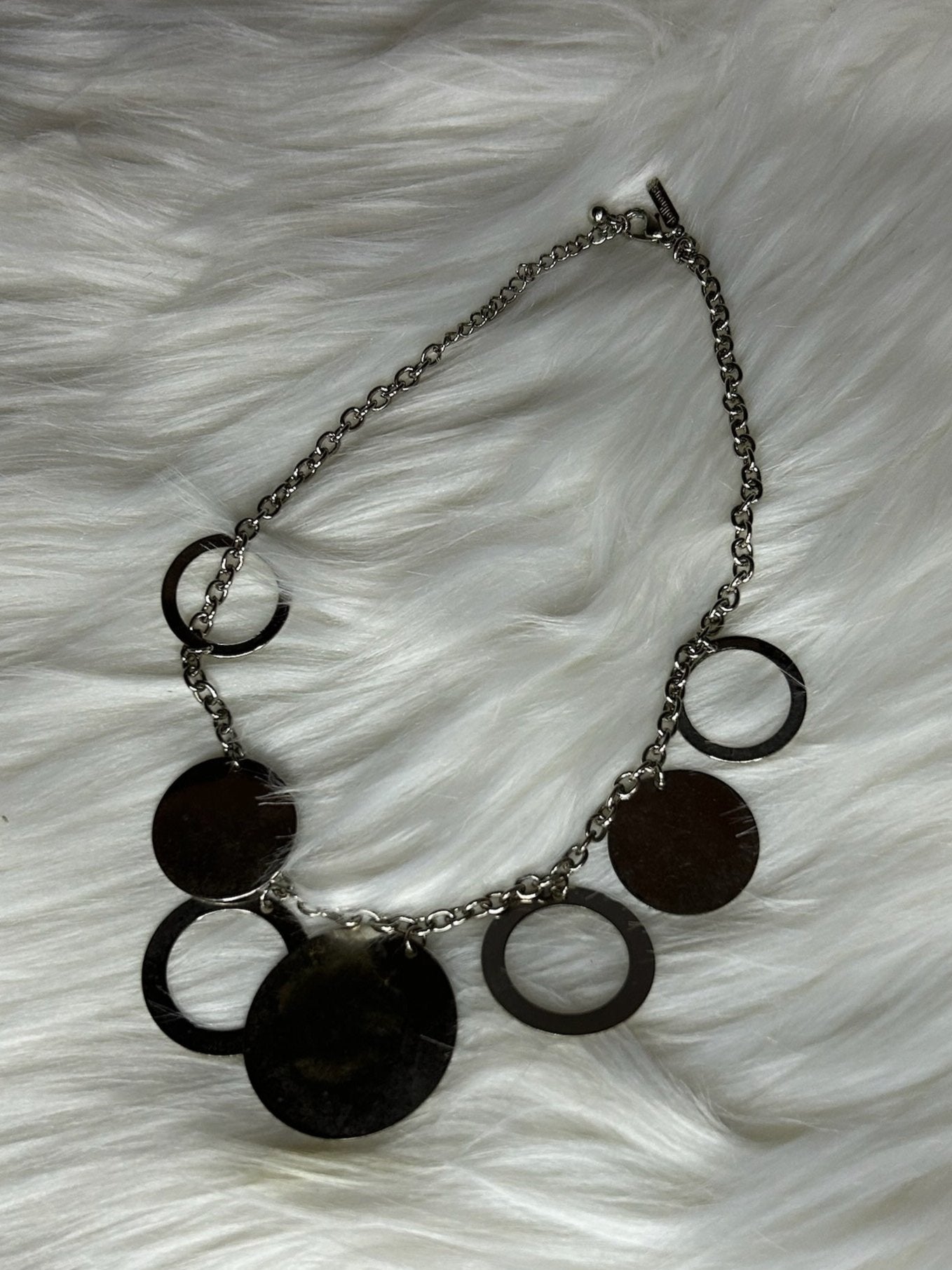 Silver Circle Necklace