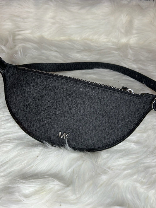 Michael Kors Black Leather Fanny Pack