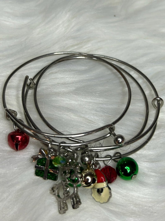 Christmas Charm Bracelet Set