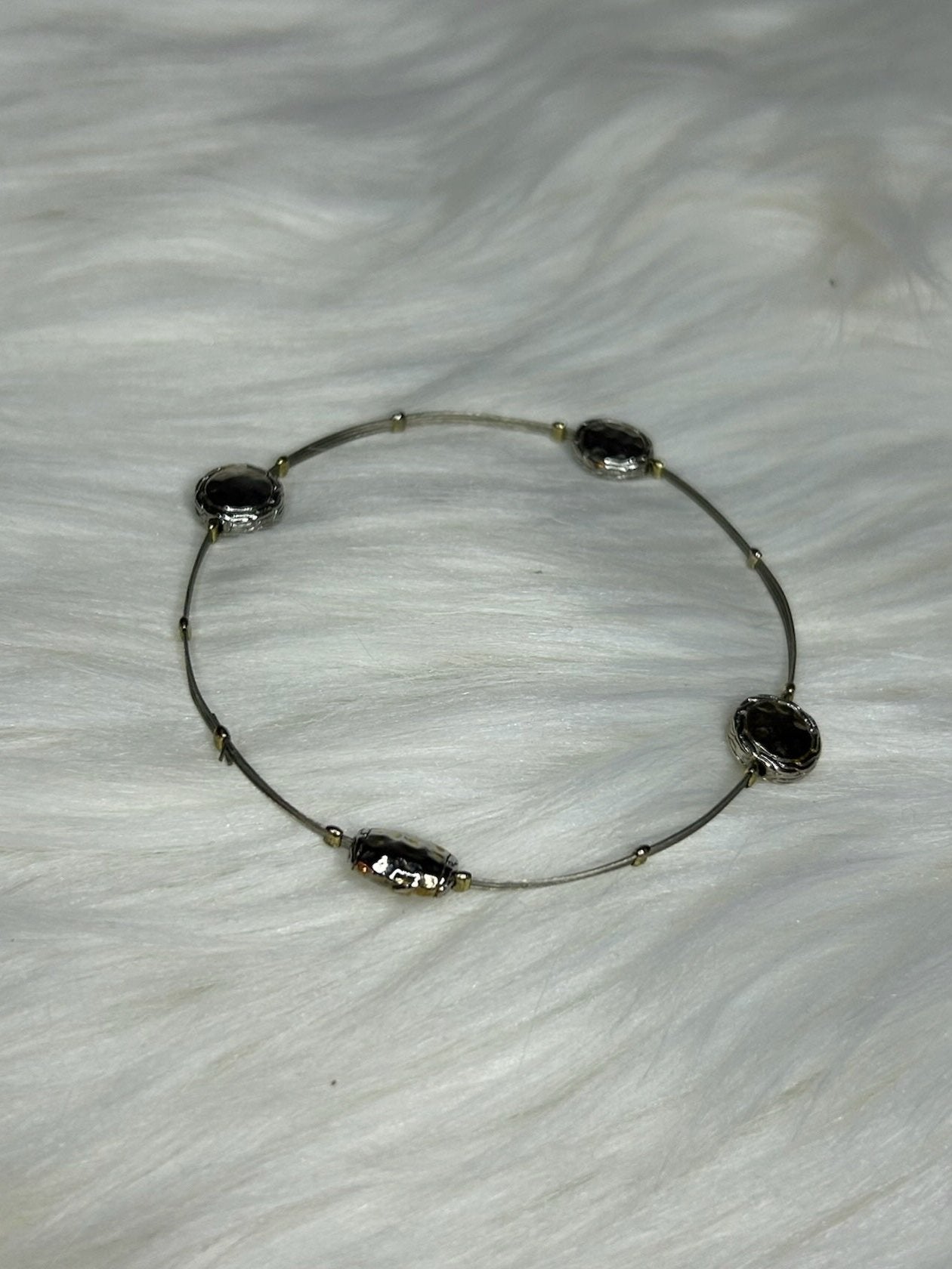 Silver Thin Bangle Bracelet