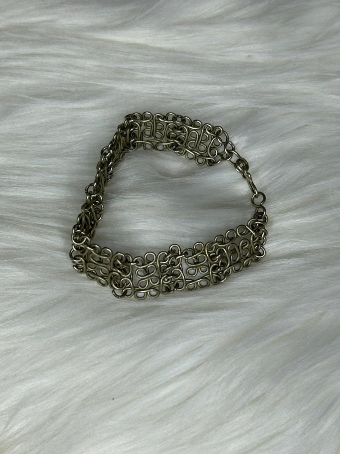 Silver Chain Link Bracelet