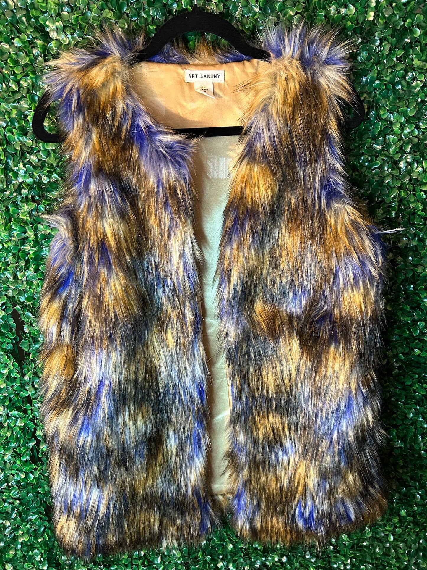 Artisian NY Faux Fur Vest