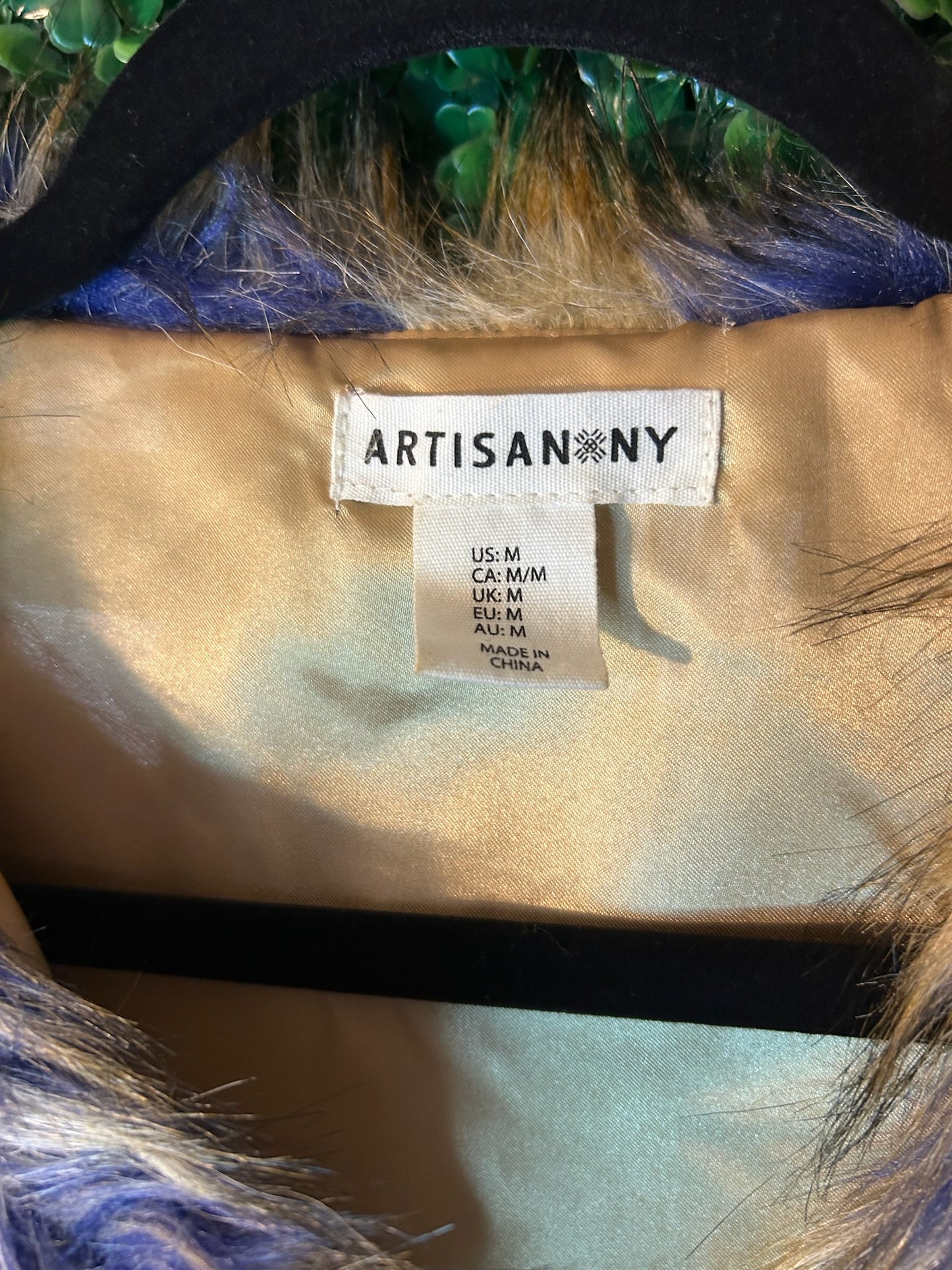 Artisian NY Faux Fur Vest