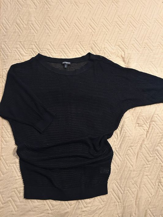 Express Black Knit