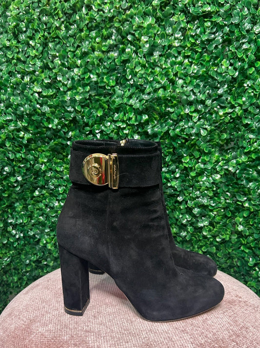 Ferragamo Black Booties
