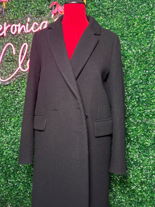 Mason Margiela Black Peacoat
