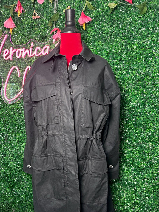 ATM Black Trench Coat